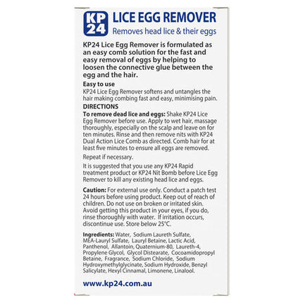 KP24 Lice Egg Remover