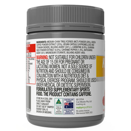 Naturopathica FatBlaster Keto-Fit Fire 60 Capsules