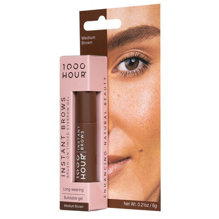 1000 Hour Instant Brows Mascara Medium Brown