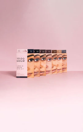 1000 Hour Eyelash & Brow Dye Kit Dark Brown
