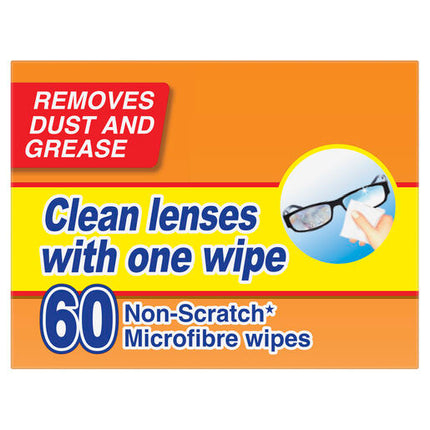Clearwipe Lens Cleaner 60 Wipes