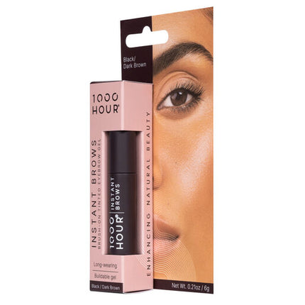 1000 Hour Instant Brows Mascara Black/Dark Brown