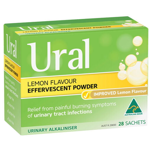 Ural Effervescent Powder 28 Sachets