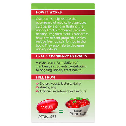 Ural High Strength Cranberry 30 Capsules