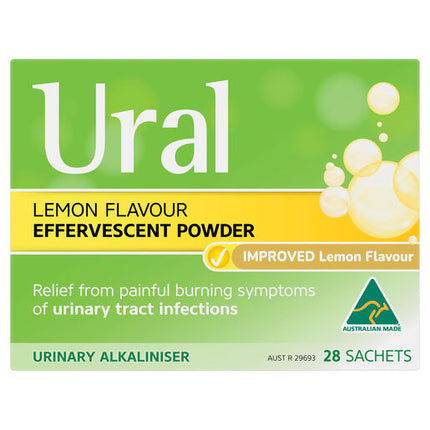 Ural Effervescent Powder 28 Sachets