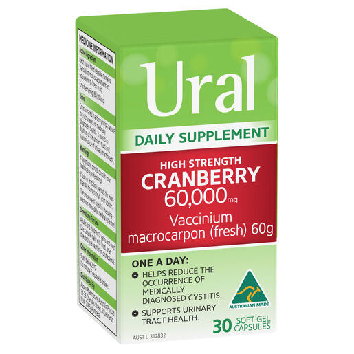 Ural High Strength Cranberry 30 Capsules