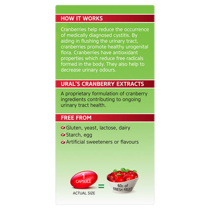Ural High Strength Cranberry 90 Capsules