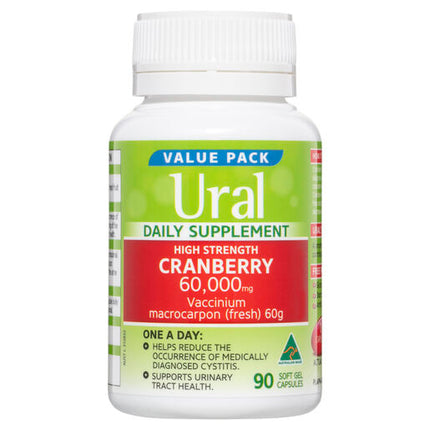 Ural High Strength Cranberry 90 Capsules