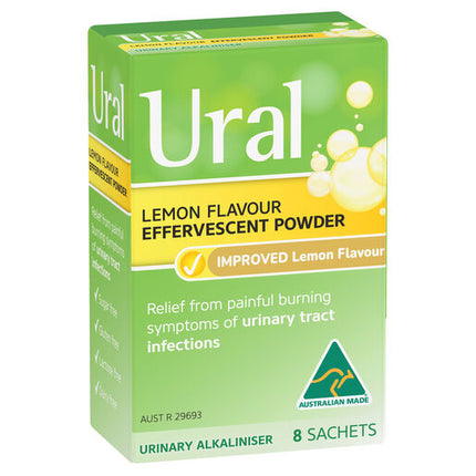 Ural Effervescent Powder 8 Sachets