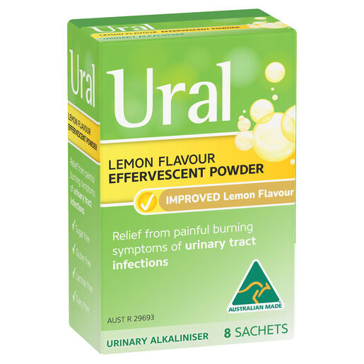 Ural Effervescent Powder 8 Sachets
