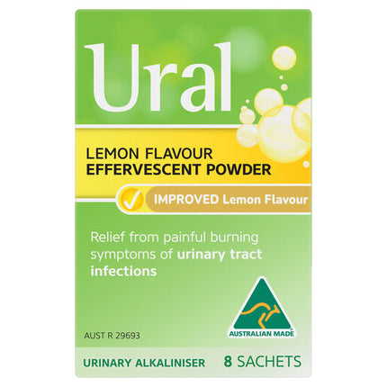 Ural Effervescent Powder 8 Sachets