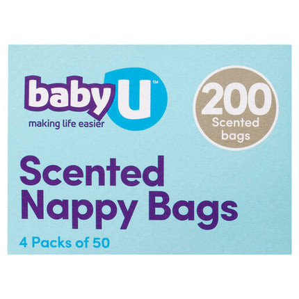 Baby U Nappy Bags 200 Pack