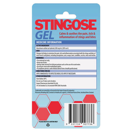 Stingose Gel 25mL