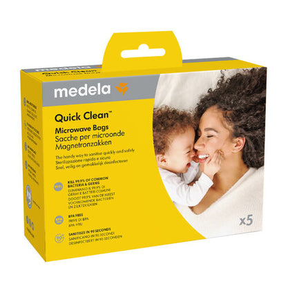 Medela Quick Clean Microwave Bags 5 Pack