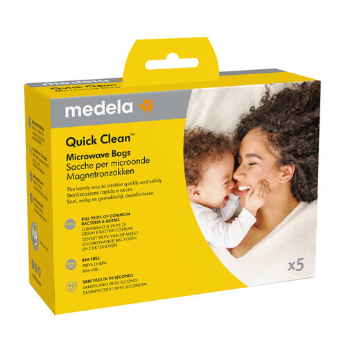 Medela Quick Clean Microwave Bags 5 Pack