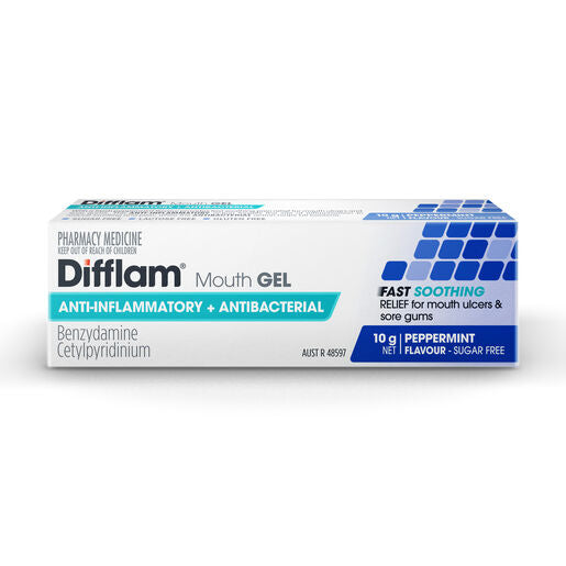 Difflam Anti-inflammatory Mouth Gel 10g