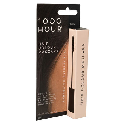 1000 Hour Hair Colour Mascara Black 12g