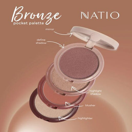 Natio Pocket Palette 12g Bronze