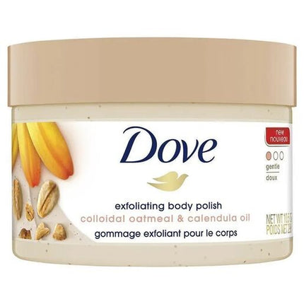 Dove Oatmeal and Calendula Oil Exfoliating Body Polish 298g