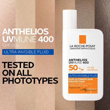 La Roche-Posay Anthelios UVMune Ultra-Light Invisible Fluid SPF50+ 50ml