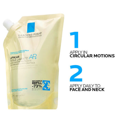 La Roche-Posay Lipikar AP+ Anti-Irritation Cleansing Oil Eco-Refill 400ml