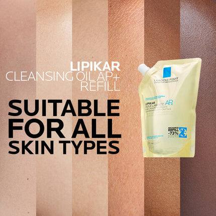 La Roche-Posay Lipikar AP+ Anti-Irritation Cleansing Oil Eco-Refill 400ml