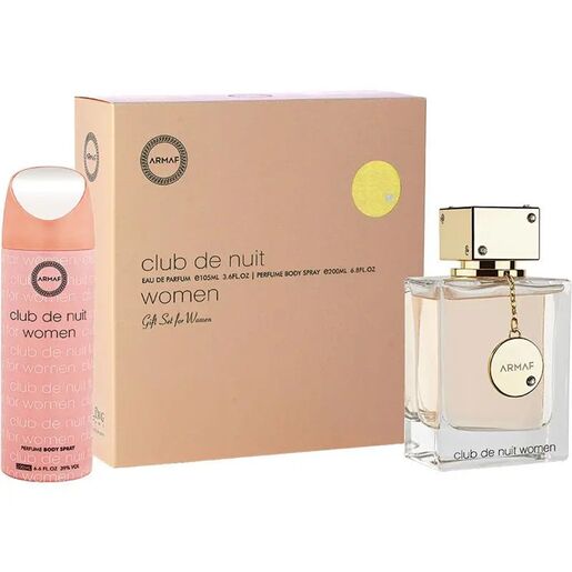 Armaf Club de Nuit Ladies 2PC Gift Set 105ml Eau de Parfum & 200ml Body Spray
