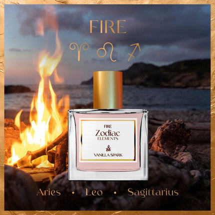 Zodiac Fire Elements Vanilla Spark Eau De Toilette For Women 30ml