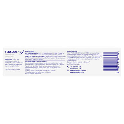 Sensodyne Toothpaste Total Care Whitening 100g