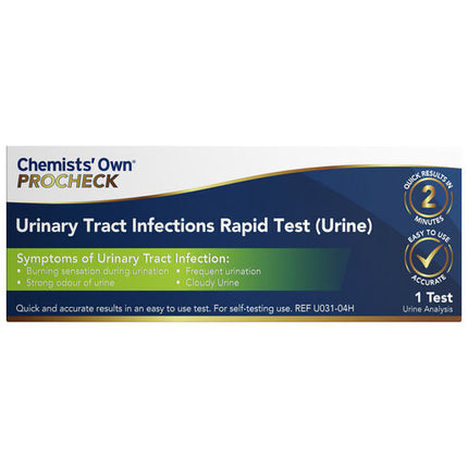 Chemists' Own Procheck UTI Urinary Tract Infections Rapid Test