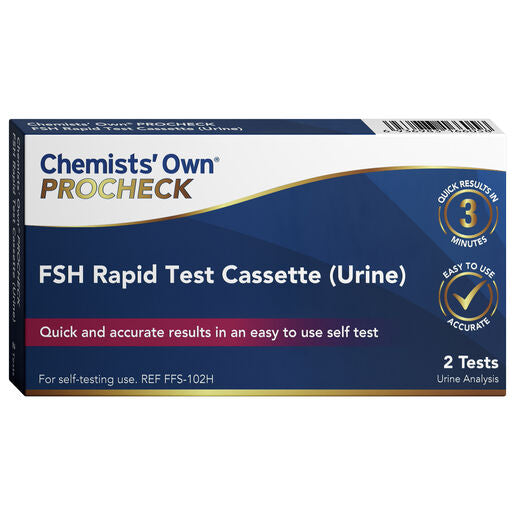 Chemists' Own Procheck FSH Rapid Test x2