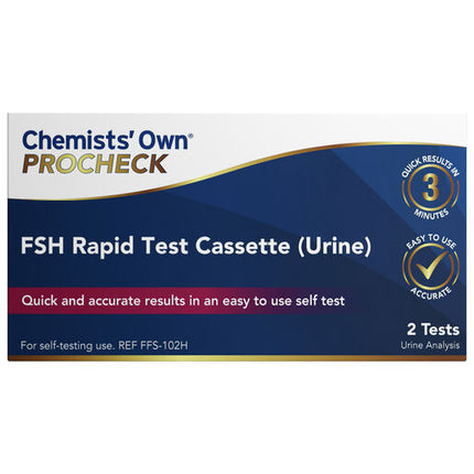 Chemists' Own Procheck FSH Rapid Test x2