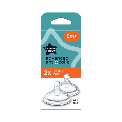 Tommee Tippee Natural Start AAC Fast Flow Teats 2PK