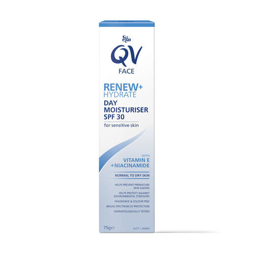 Ego QV Face Moist Day Cream SPF30 75g