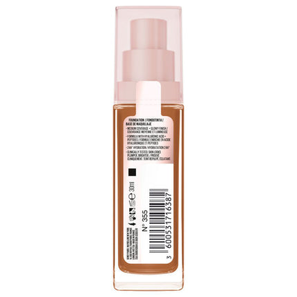 Maybellene Lifter Plump & Glow Foundation 355
