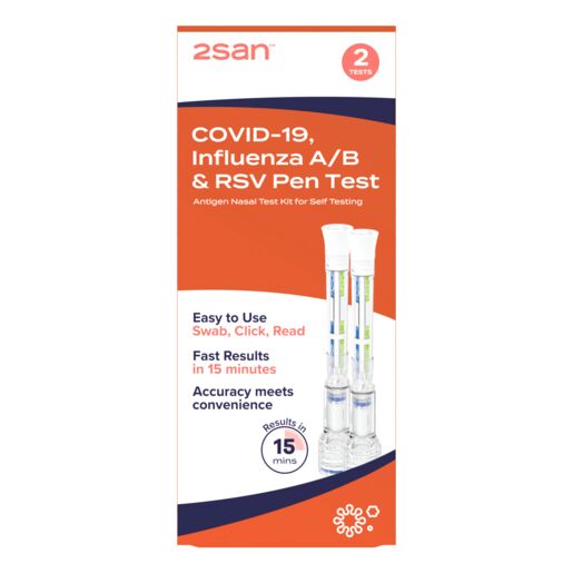2San COVID-19/Influenza/RSV Pen Test (2 pack)