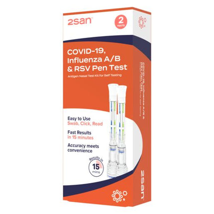 2San COVID-19/Influenza/RSV Pen Test (2 pack)