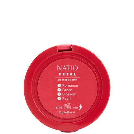 Natio Pocket Palette 12g Petal
