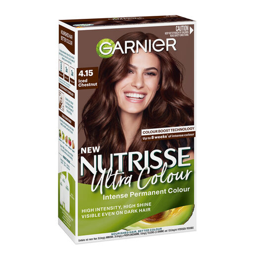 Garnier Nutrisse Hair Colour 4.15 Iced Chestnut