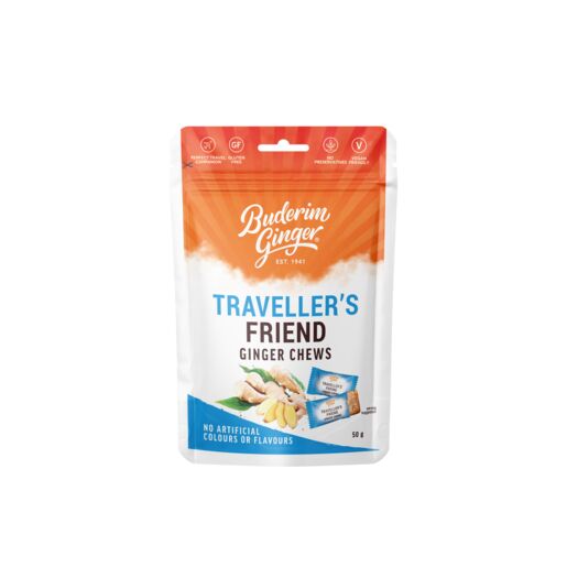 Buderim Ginger Travellers Friend 50G