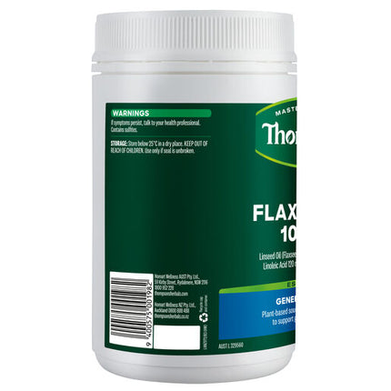 Thompson's Flaxseed Oil 1000mg 400 Capsules