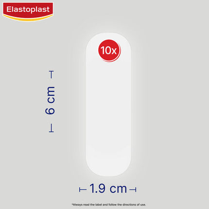 Elastoplast Second Skin Protection Hydrocolloid Plasters 10
