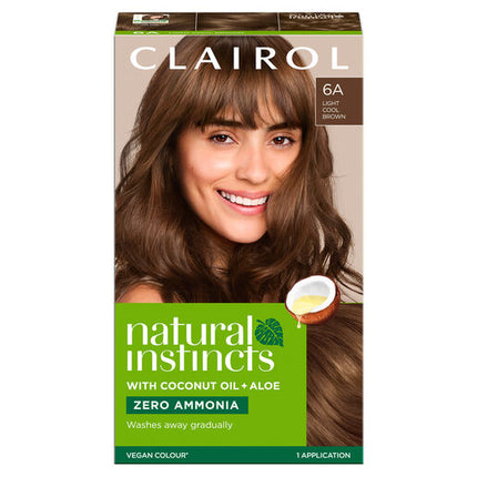 Clairol Natural Instincts 6A Light Cool Brown