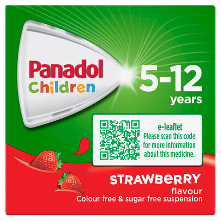 Panadol Children 5-12 Years Strawberry 200mL