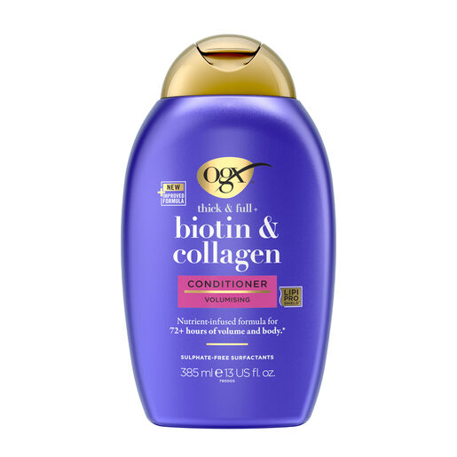 OGX Thick & Full + Biotin & Collagen Conditioner 385mL