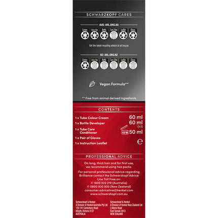 Schwarzkopf Brilliance Couture Collection 23 Burgundy Chic