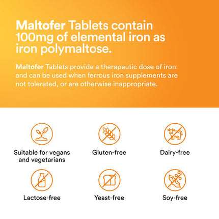 Maltofer Iron 100 Tablets