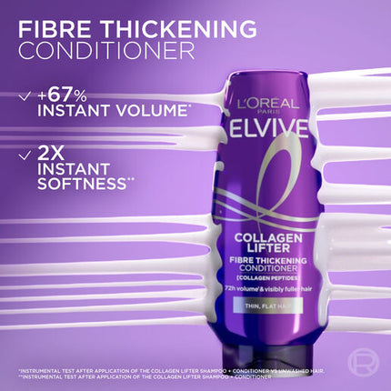 L'Oréal Paris Elvive Collagen Lifter Fibre Thickening Conditioner 300ml