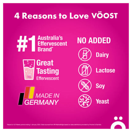 Voost Hydrate Apple + Berry Effervescent Tablets 20 Pack