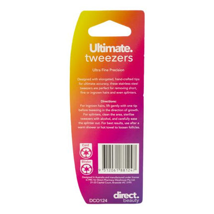 Direct Beauty Ultimate Tweezers Flat